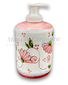 Dosatore sapone mani in ceramica di Vietri
