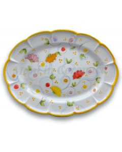 Ovale in ceramica di Vietri