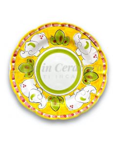Piatto in ceramica di Vietri Elefante New