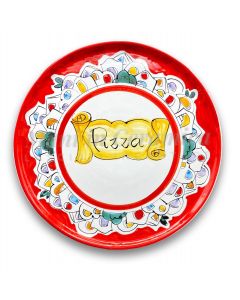 Piatto Pizza in ceramica di Vietri