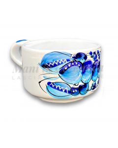 Tazza da tè in ceramica di Vietri Linea Mare 