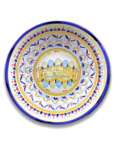 Coppa Spaghettata in ceramica di Vietri