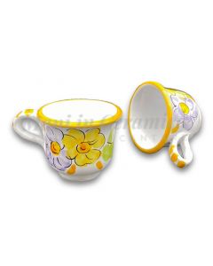 Tazzina Caffè in ceramica vietrese DECORO VIETRI ANTICO